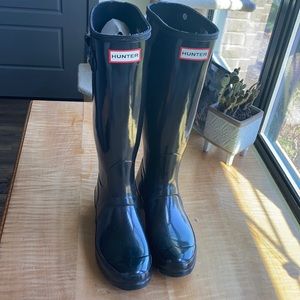 Hunter rain boots